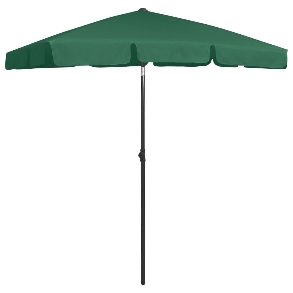Beach Umbrella Green 70.9"x47.2" at Set Shop and Smile