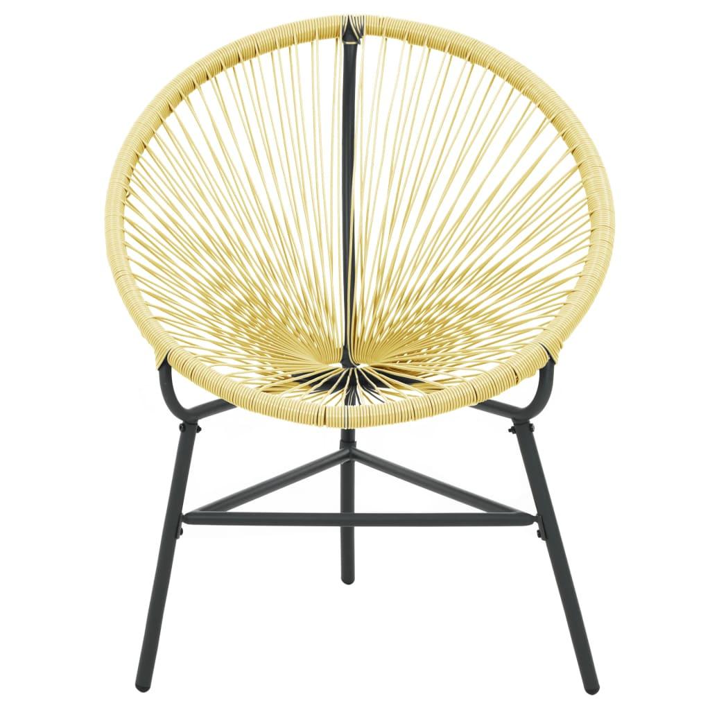 Patio Acapulco Chair Poly Rattan Beige at Set Shop and Smile