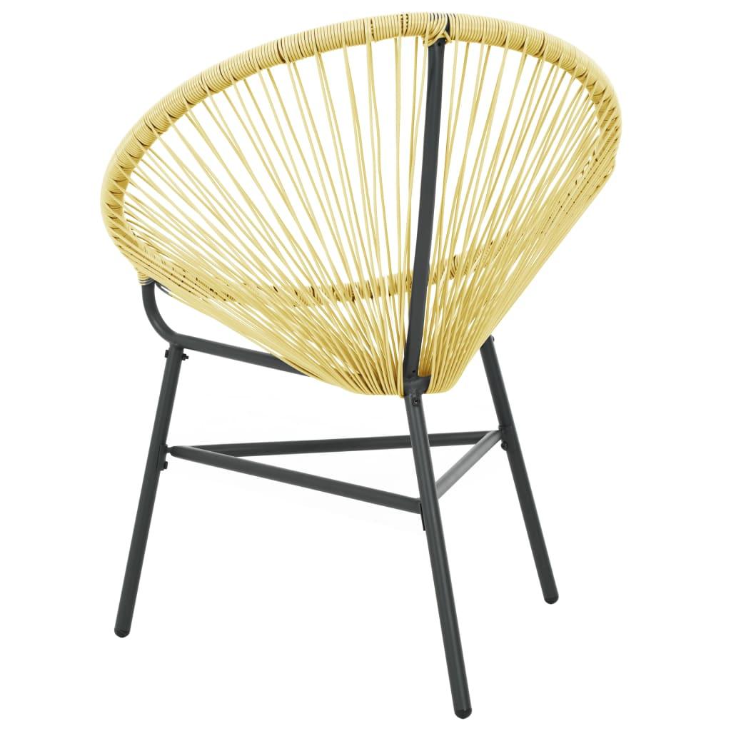 Patio Acapulco Chair Poly Rattan Beige at Set Shop and Smile