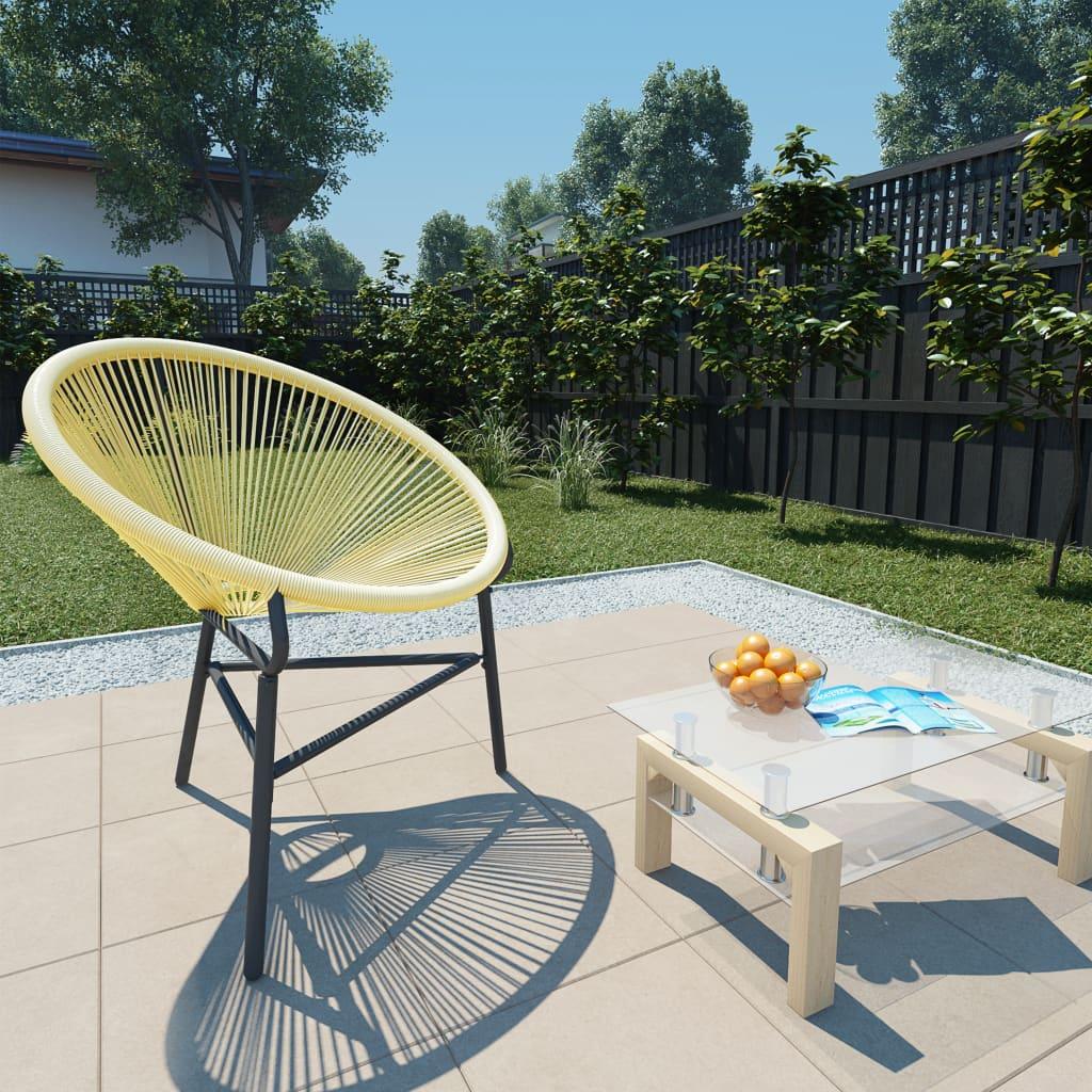 Patio Acapulco Chair Poly Rattan Beige at Set Shop and Smile
