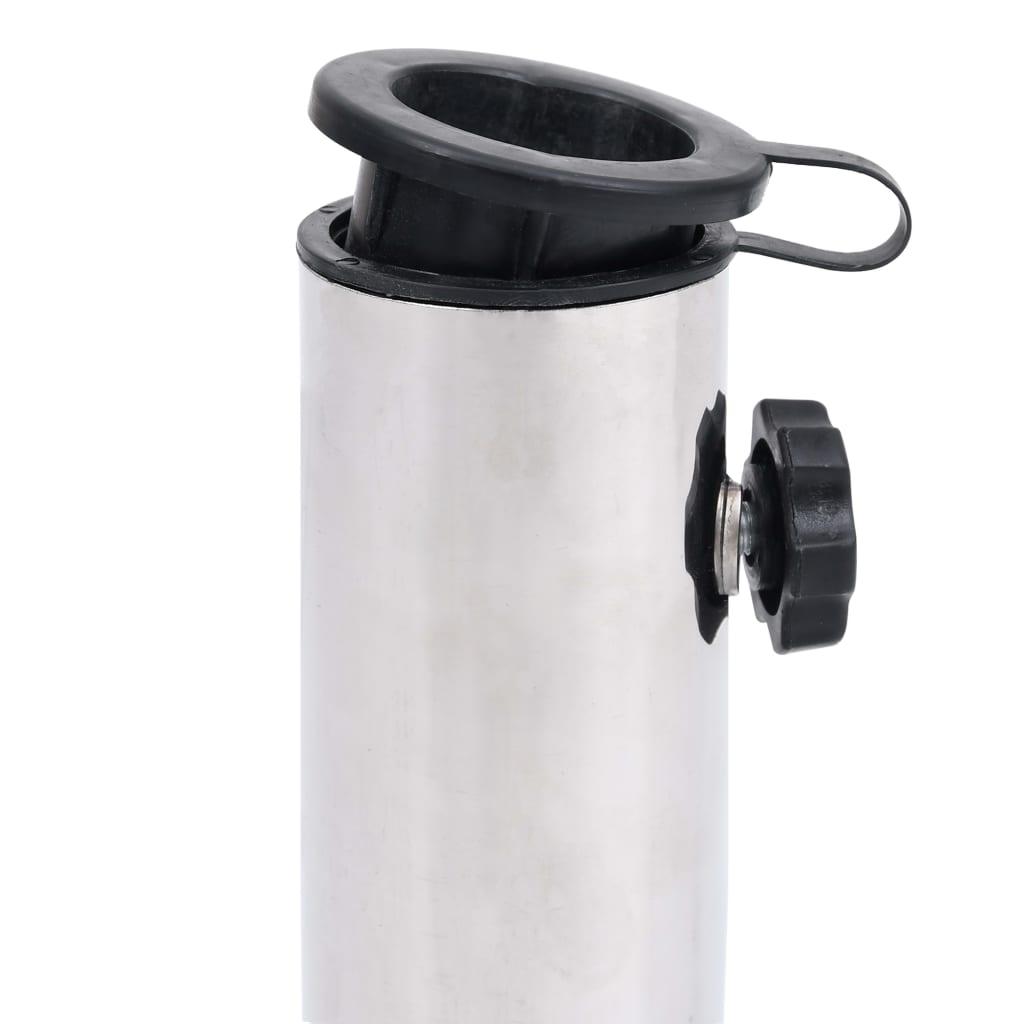 Umbrella Base Black 17.7"x9.8"x3.1" Granite at Set Shop and Smile