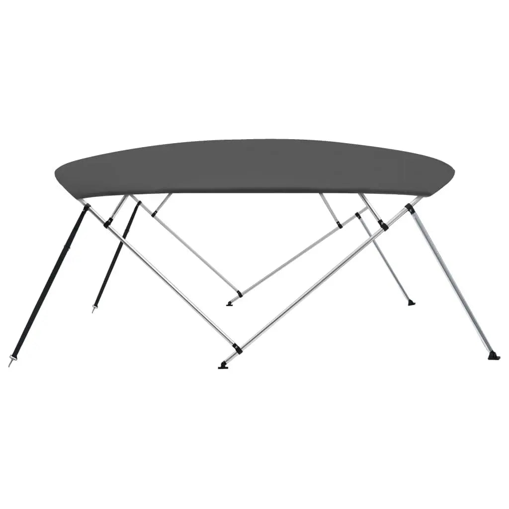 4 Bow Bimini Top Anthracite 95.7"x(90.6"-96.1")x53.9" at Set Shop and Smile