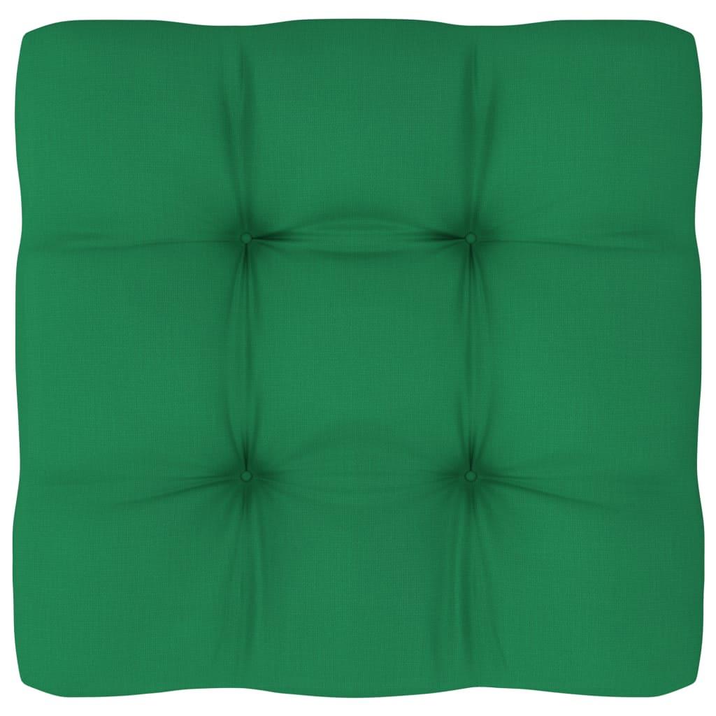 Pallet Sofa Cushion Green 27.6"x27.6"x3.9" at Set Shop and Smile