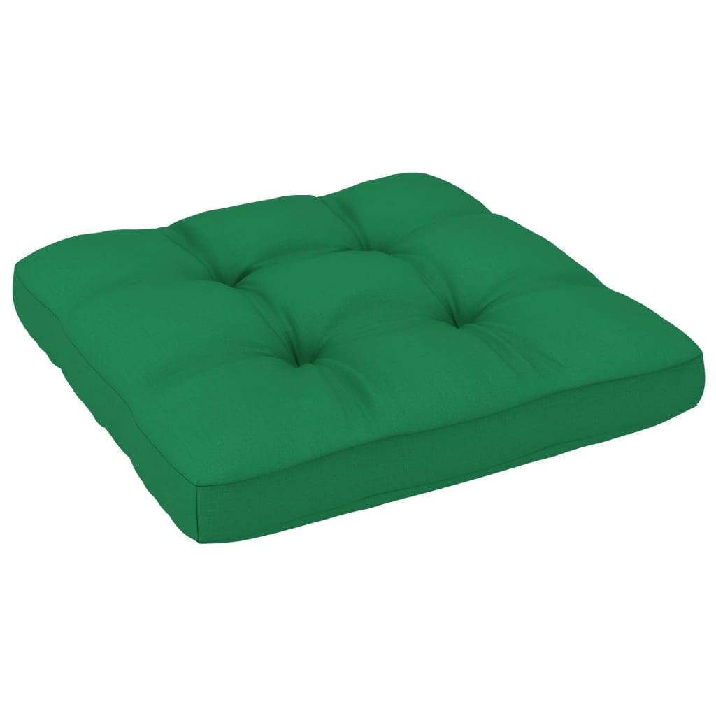 Pallet Sofa Cushion Green 27.6"x27.6"x3.9" at Set Shop and Smile