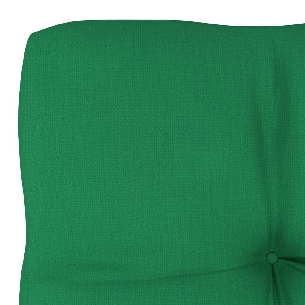 Pallet Sofa Cushion Green 27.6"x27.6"x3.9" at Set Shop and Smile