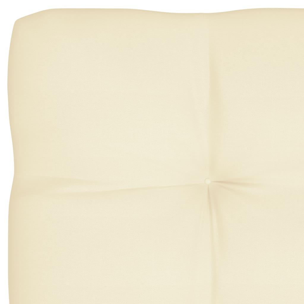 Pallet Sofa Cushion Cream 47.2"x31.5"x3.9" at Set Shop and Smile