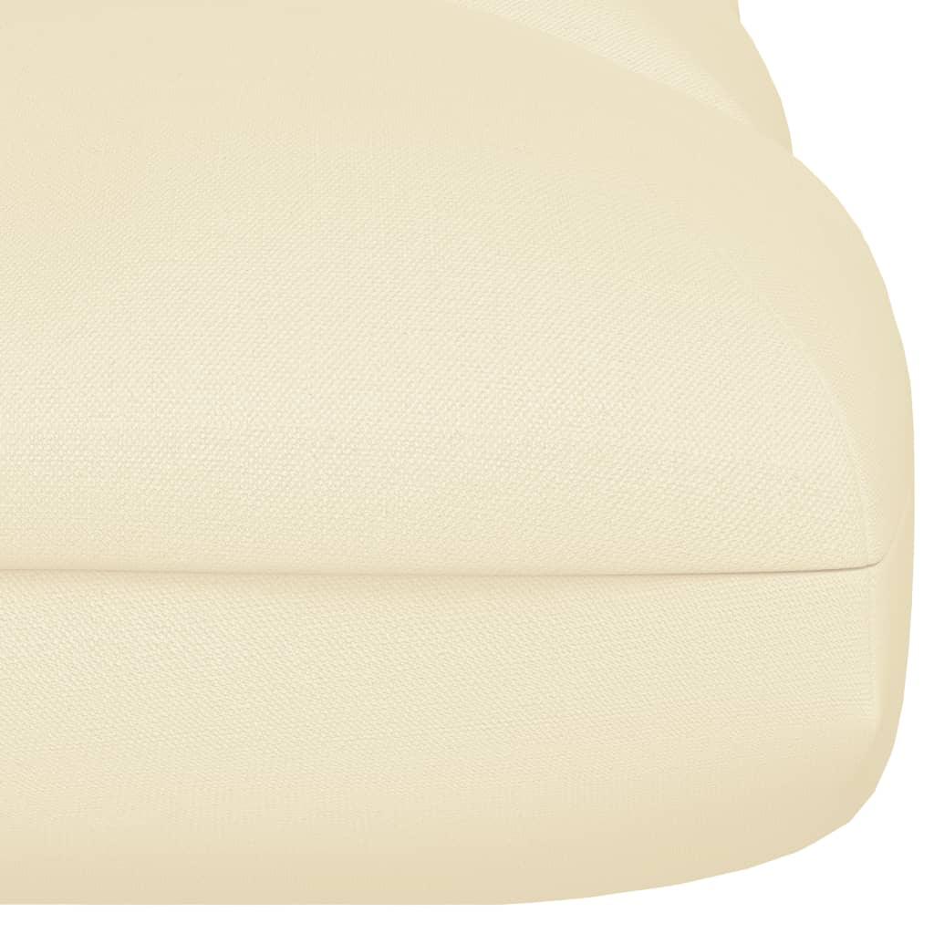 Pallet Sofa Cushion Cream 47.2"x31.5"x3.9" at Set Shop and Smile
