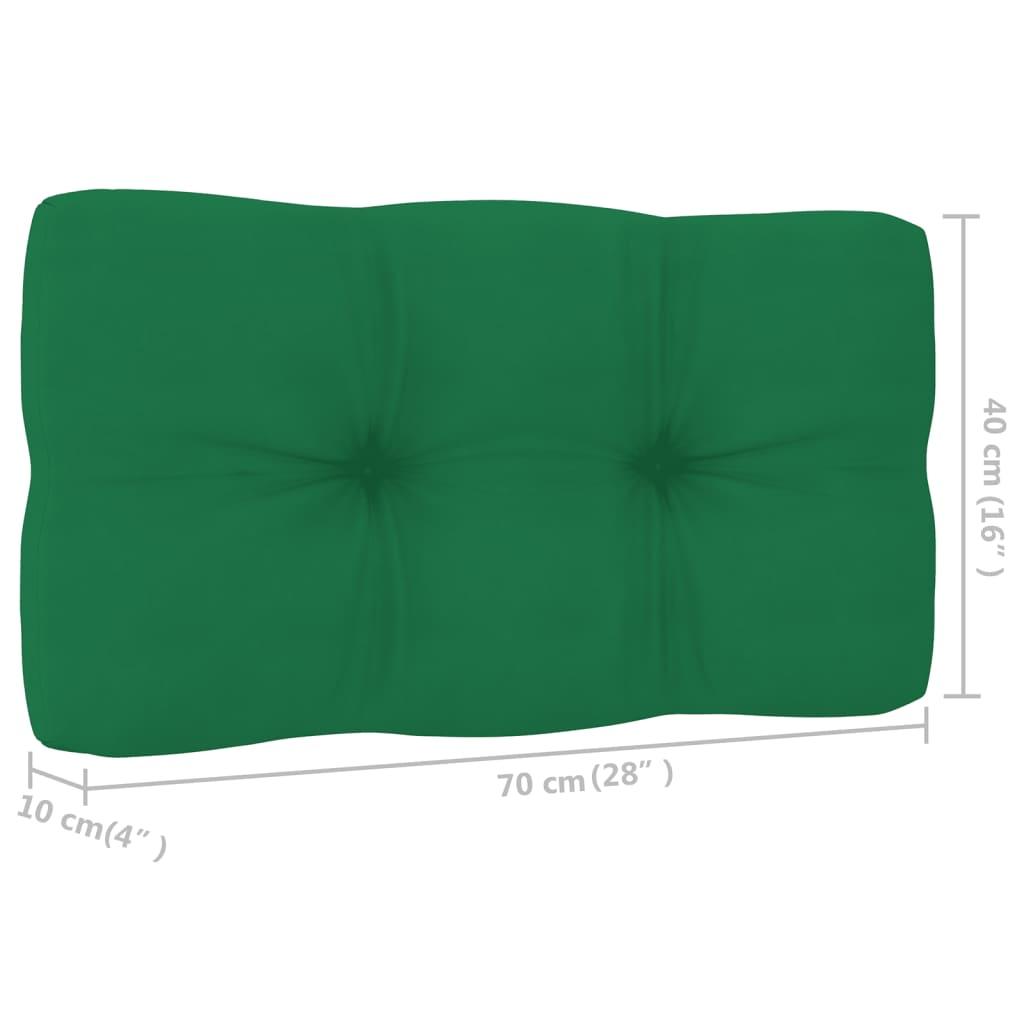 Pallet Sofa Cushion Green 27.6"x15.7"x3.9" at Set Shop and Smile