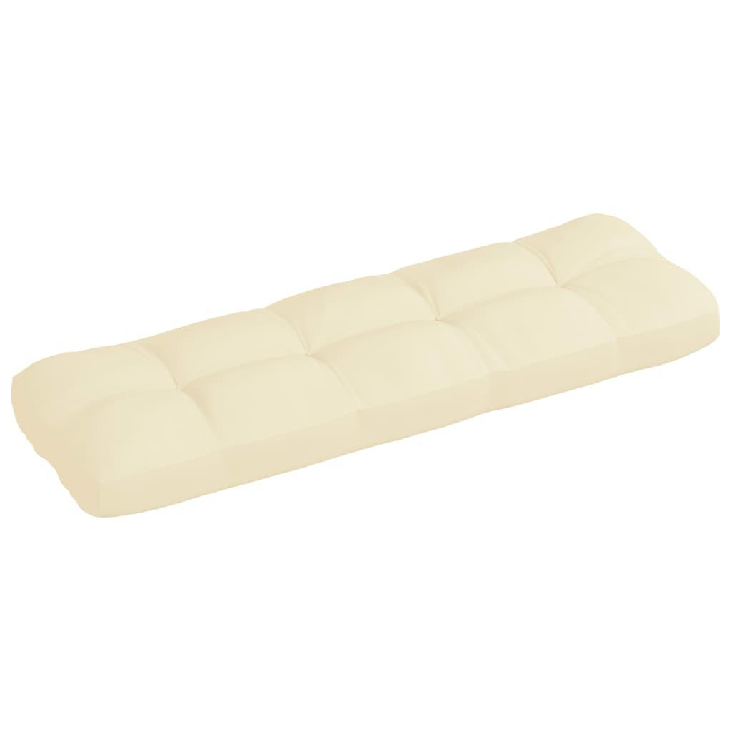 Pallet Sofa Cushion Cream 47.2"x15.7"x3.9" at Set Shop and Smile