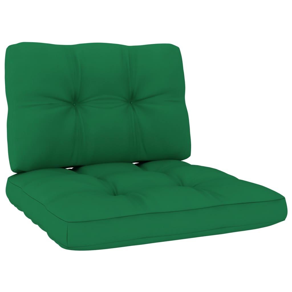 Pallet Sofa Cushions 2 pcs Green at Set Shop and Smile