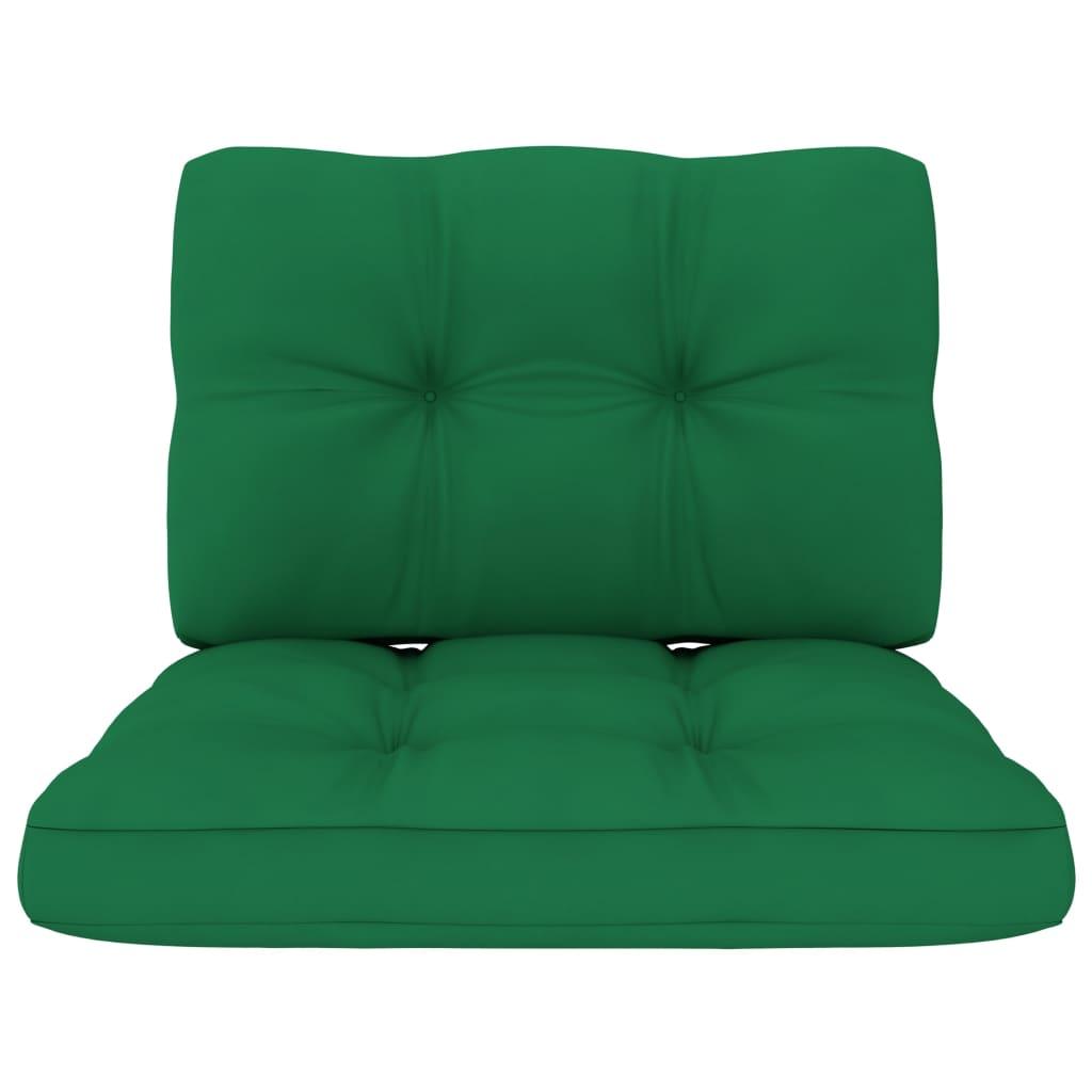 Pallet Sofa Cushions 2 pcs Green at Set Shop and Smile