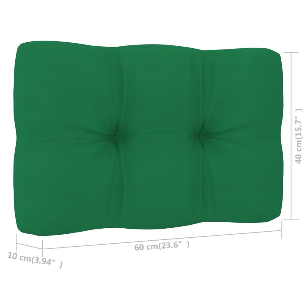 Pallet Sofa Cushions 2 pcs Green at Set Shop and Smile