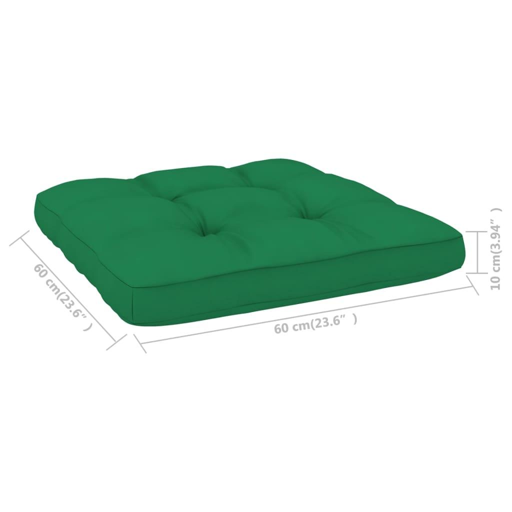 Pallet Sofa Cushions 2 pcs Green at Set Shop and Smile