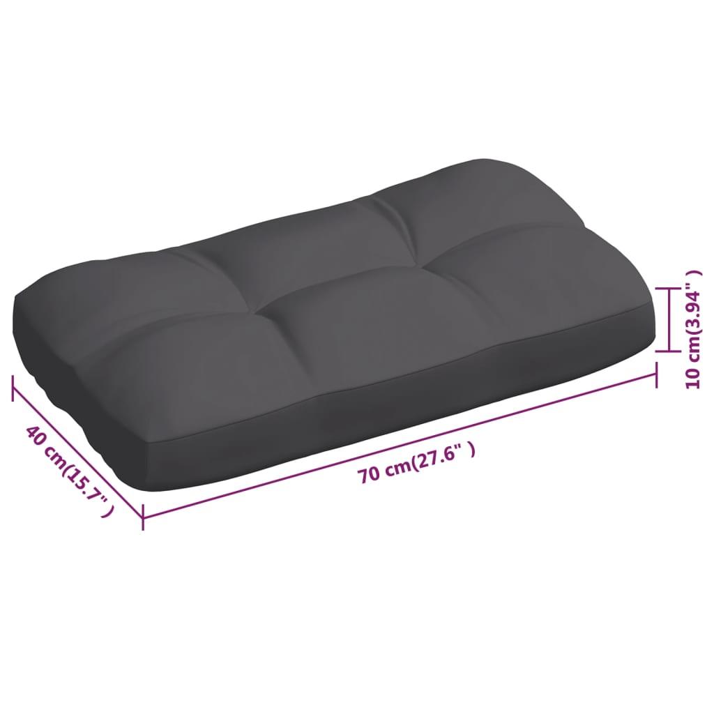 Pallet Sofa Cushions 3 pcs Anthracite at Set Shop and Smile