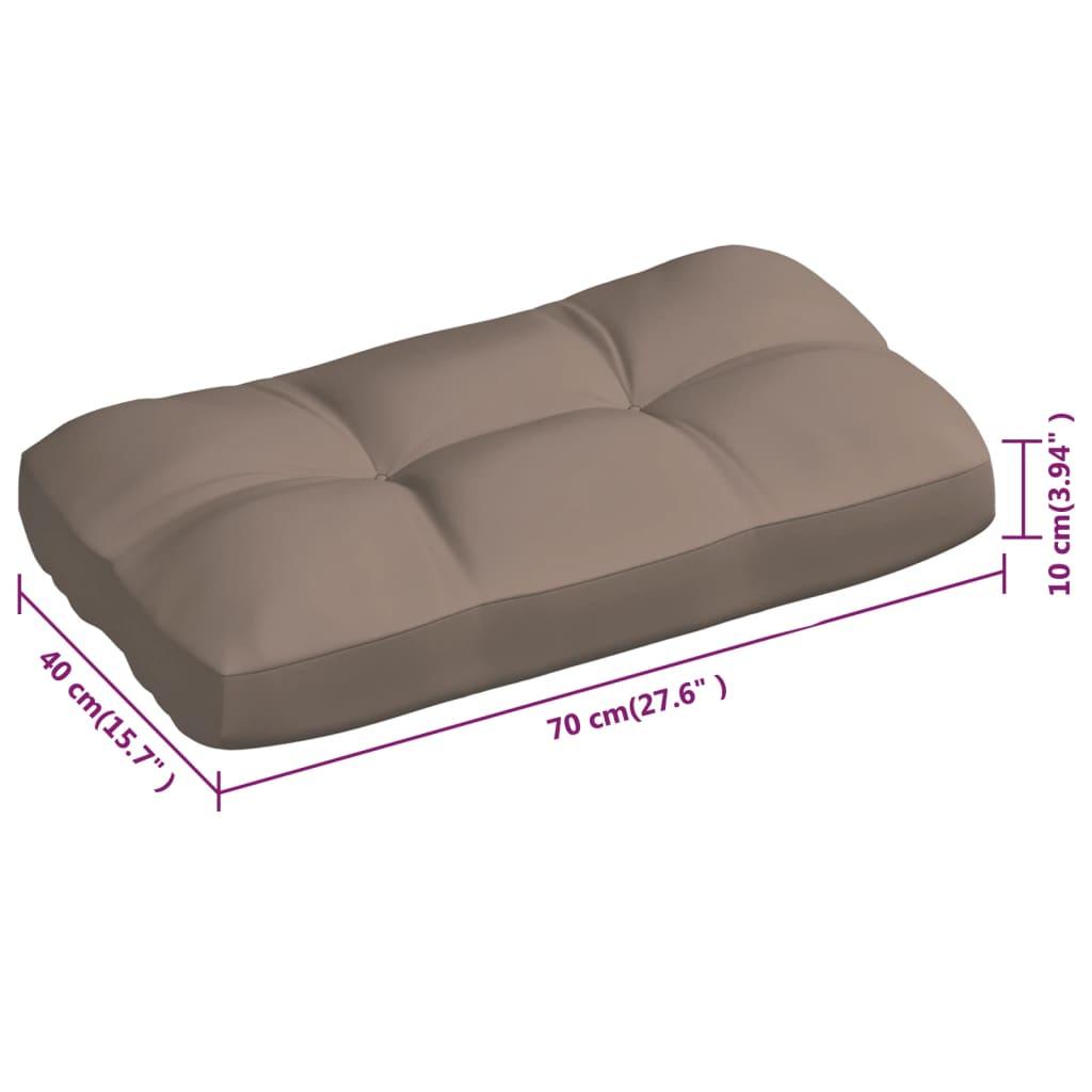 Pallet Sofa Cushions 3 pcs Taupe at Set Shop and Smile