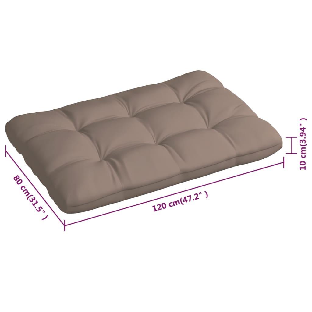 Pallet Sofa Cushions 3 pcs Taupe at Set Shop and Smile