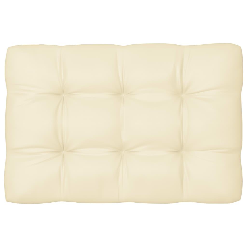 Pallet Sofa Cushions 5 pcs Cream at Set Shop and Smile