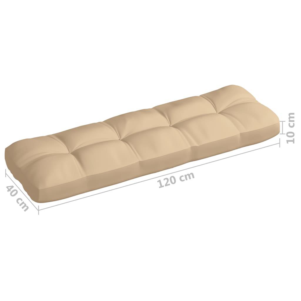 Pallet Sofa Cushions 5 pcs Beige at Set Shop and Smile