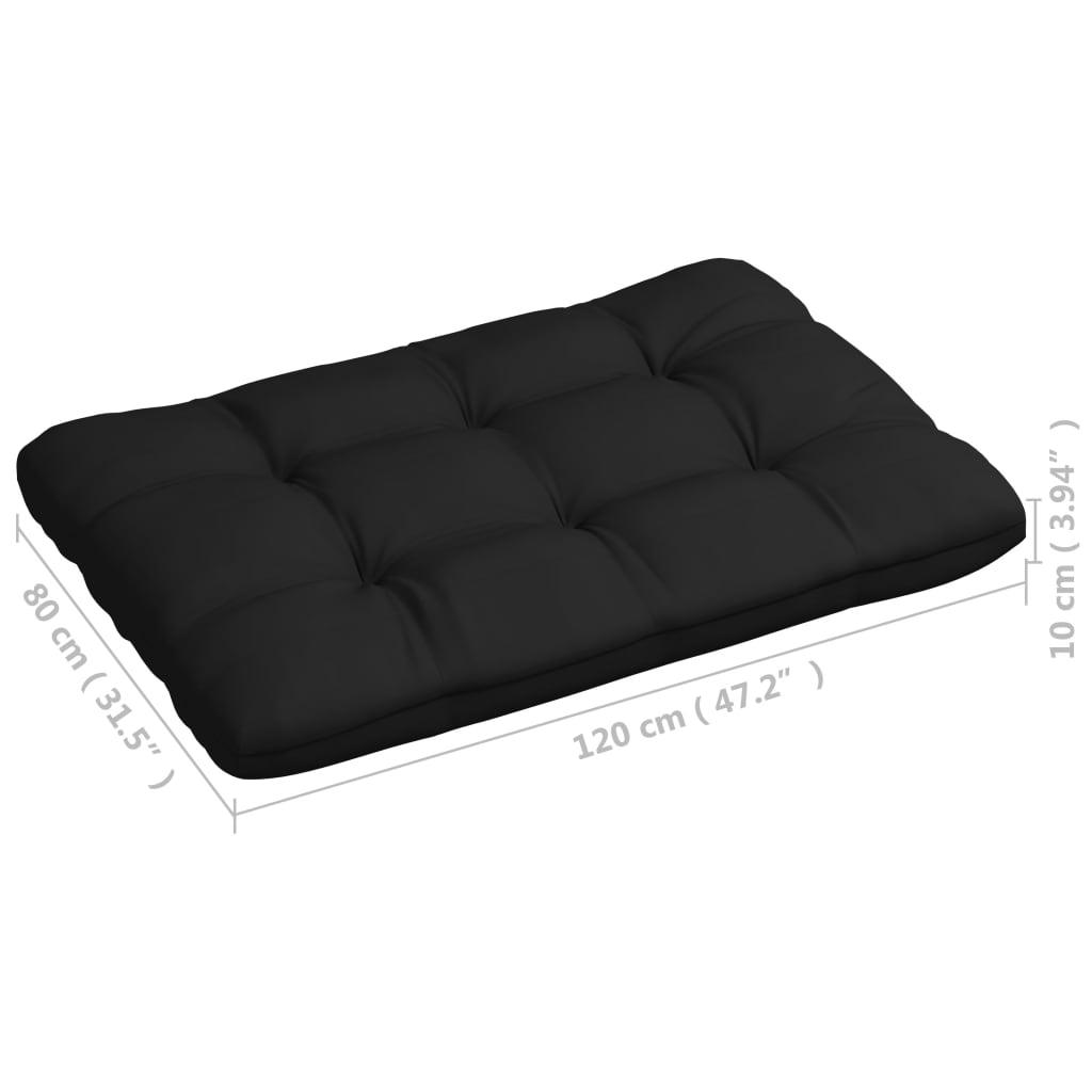 Pallet Sofa Cushions 5 pcs Black at Set Shop and Smile