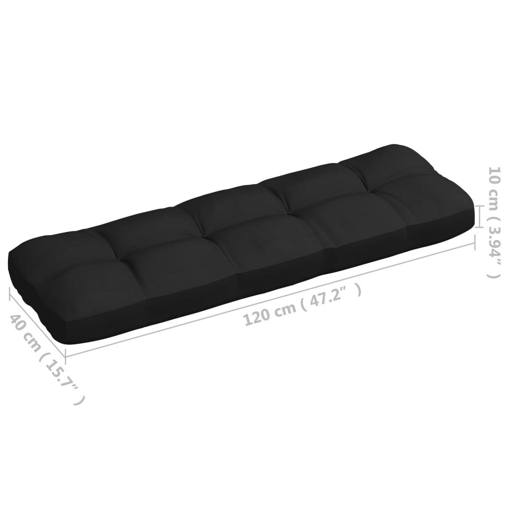 Pallet Sofa Cushions 5 pcs Black at Set Shop and Smile