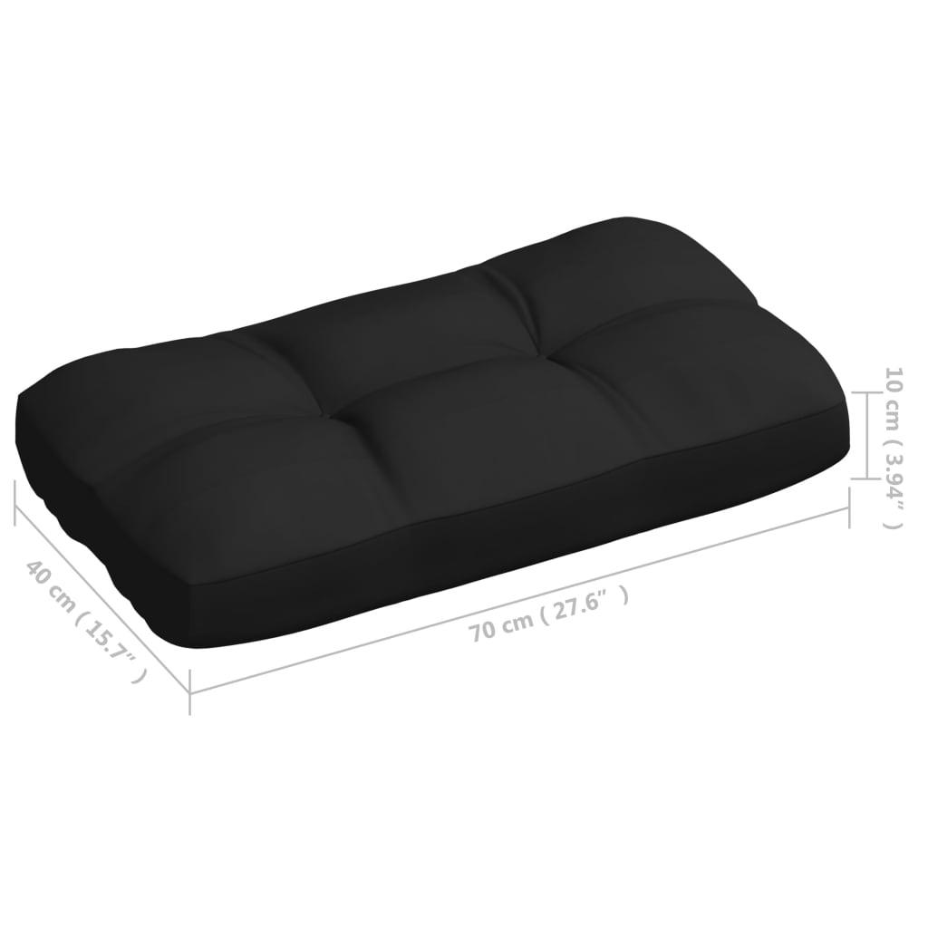 Pallet Sofa Cushions 5 pcs Black at Set Shop and Smile