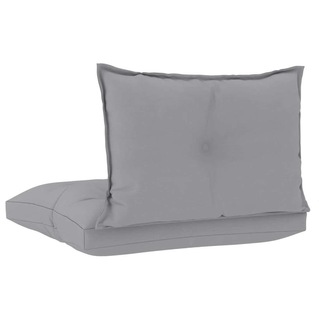 Pallet Sofa Cushions 2 pcs Gray Fabric at Set Shop and Smile