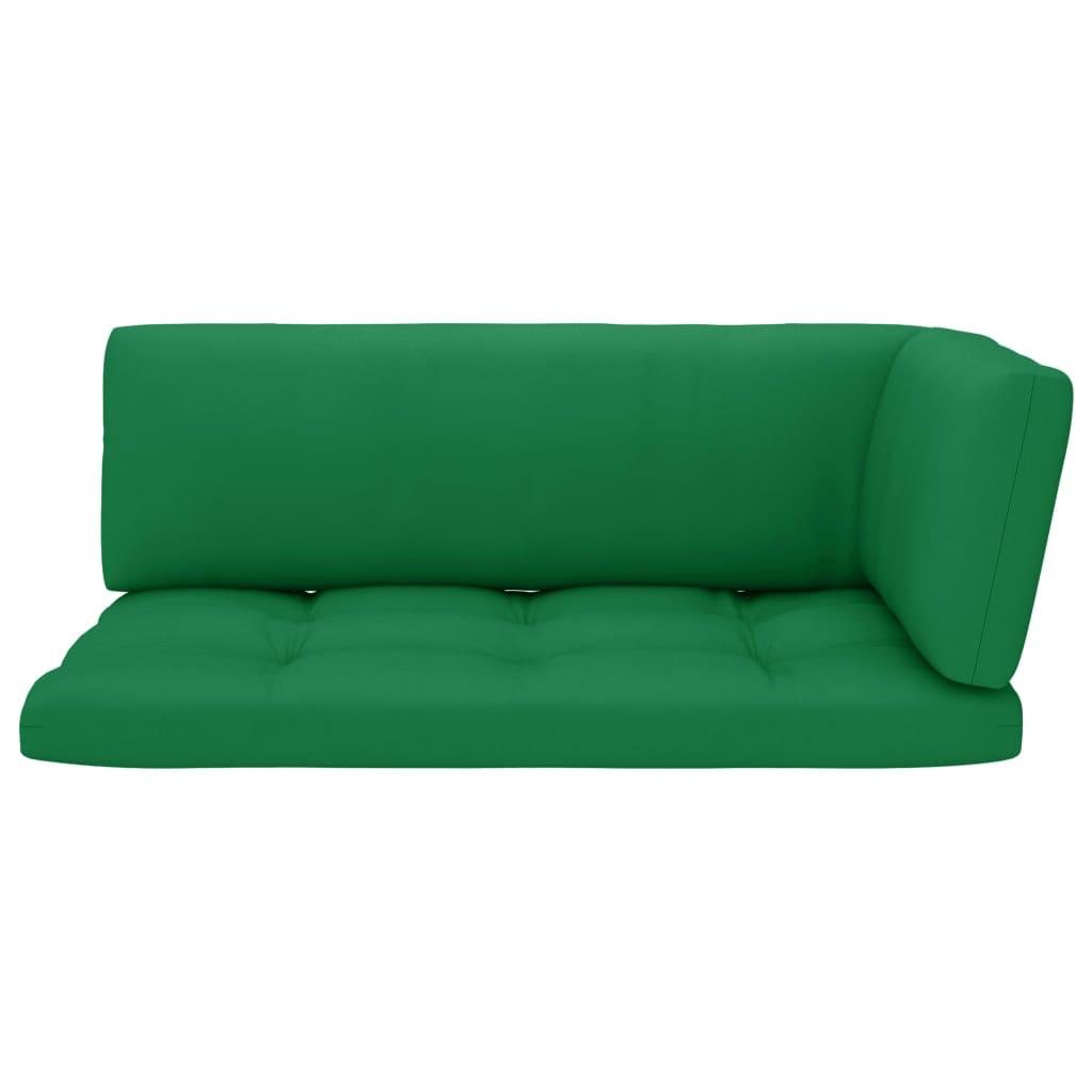Pallet Sofa Cushions 3 pcs Green at Set Shop and Smile