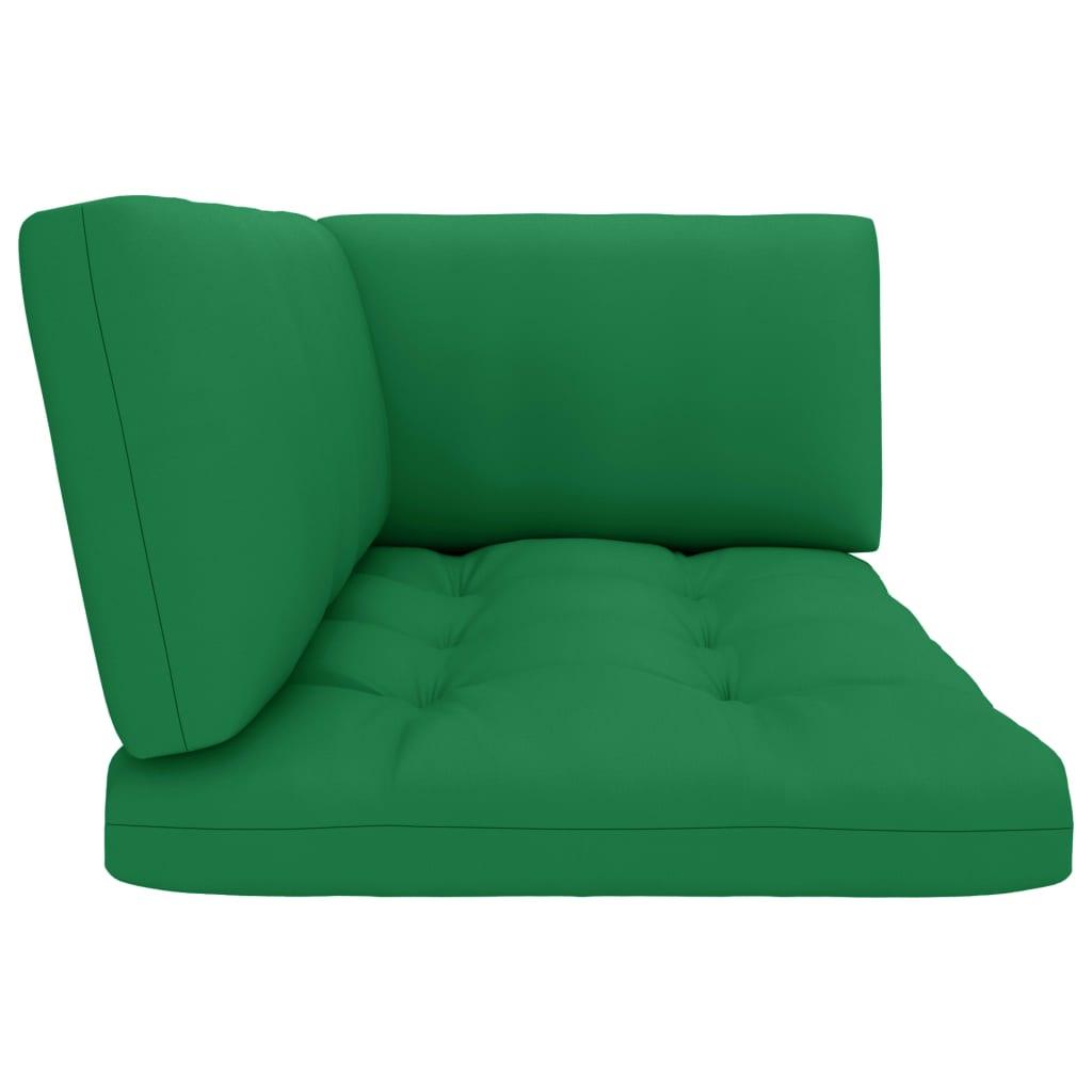 Pallet Sofa Cushions 3 pcs Green at Set Shop and Smile