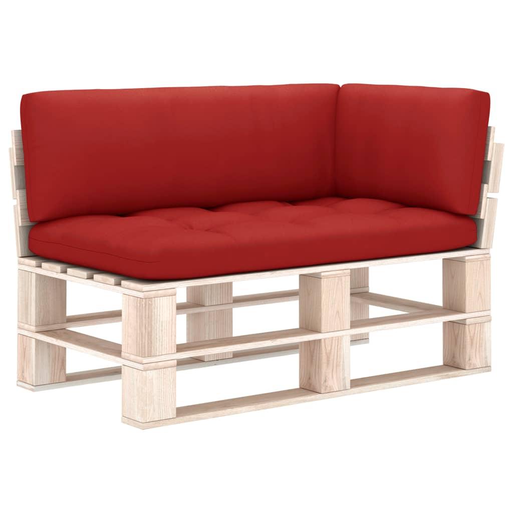 Pallet Sofa Cushions 3 pcs Red at Set Shop and Smile