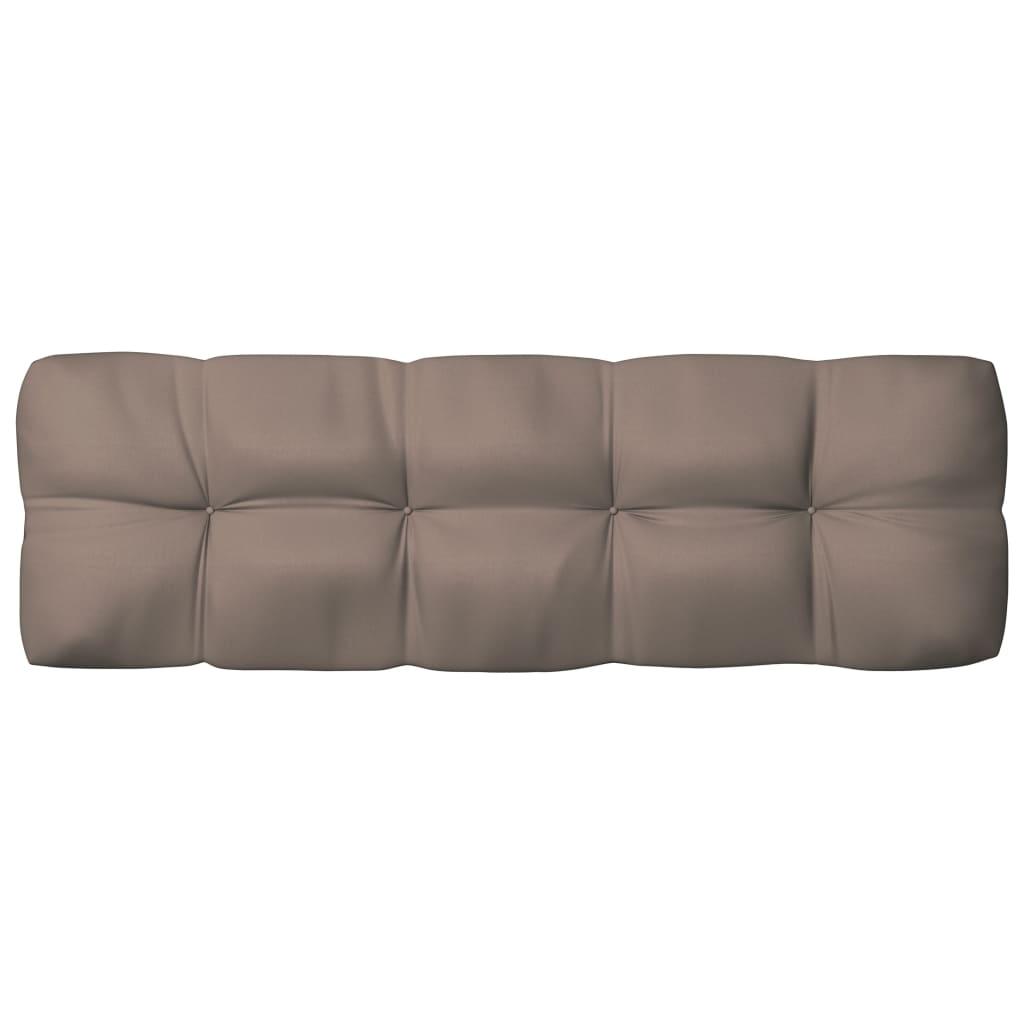 Pallet Sofa Cushion Taupe 47.2"x15.7"x3.9" at Set Shop and Smile