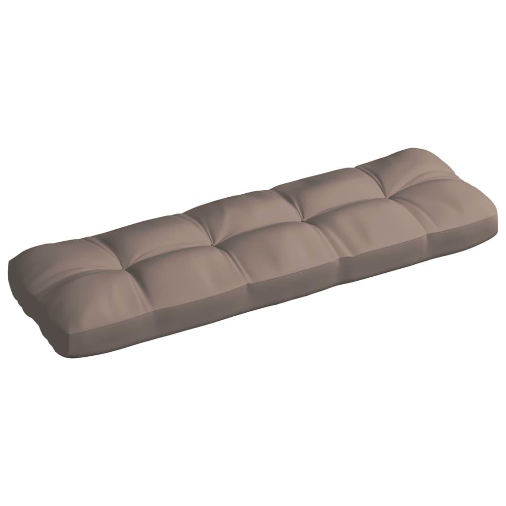 Pallet Sofa Cushion Taupe 47.2"x15.7"x3.9" at Set Shop and Smile