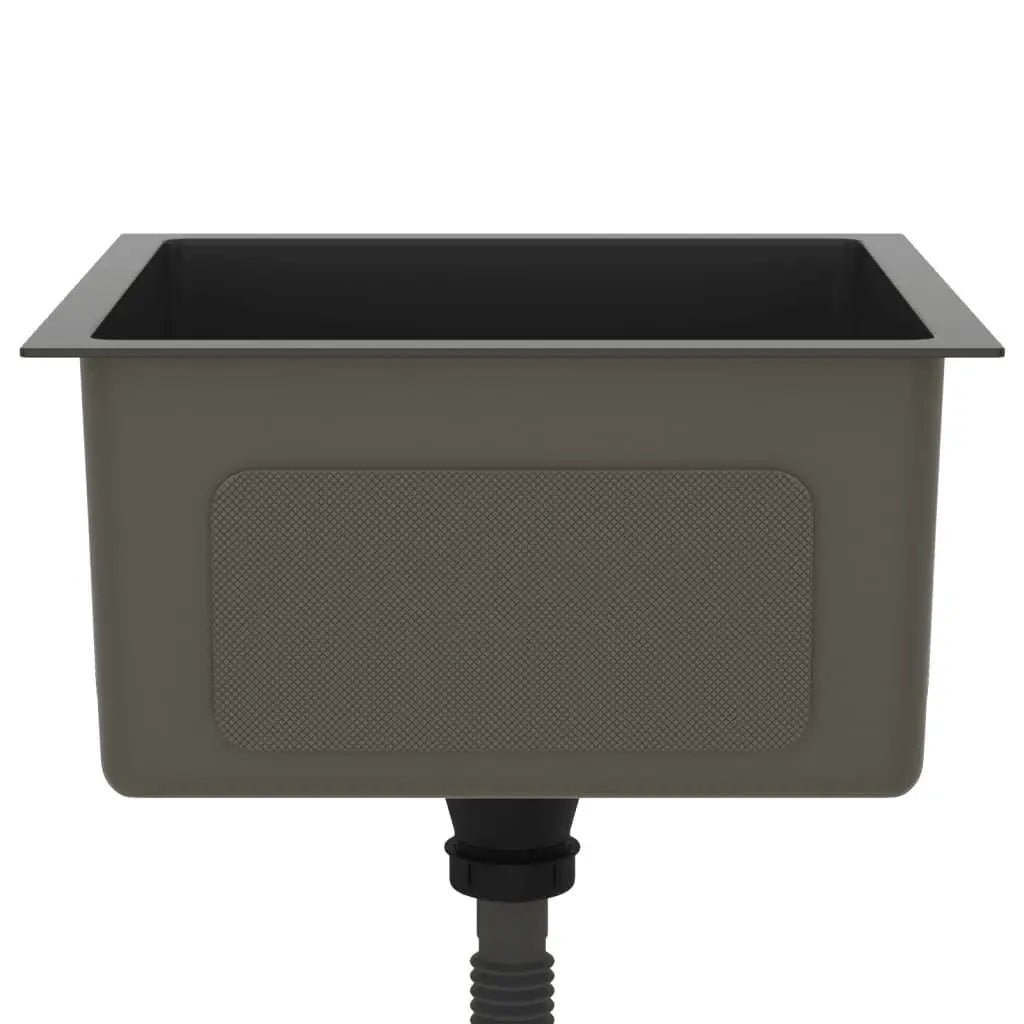 Handmade Kitchen Sink Black Stainless Steel at Set Shop and Smile