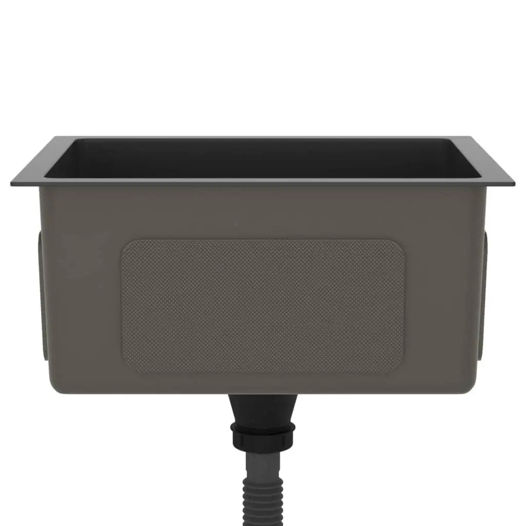 Handmade Kitchen Sink Black Stainless Steel at Set Shop and Smile