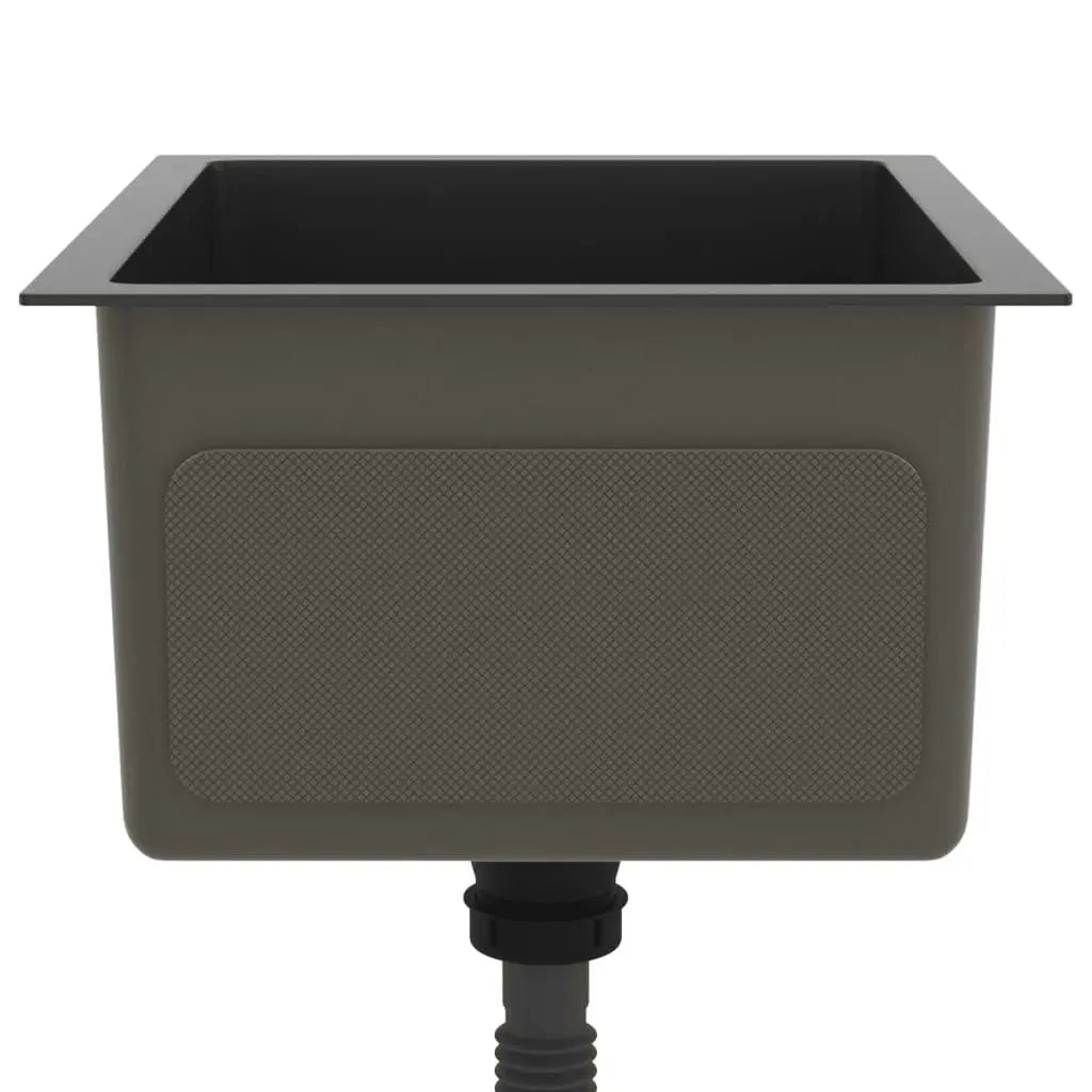 Handmade Kitchen Sink Black Stainless Steel at Set Shop and Smile