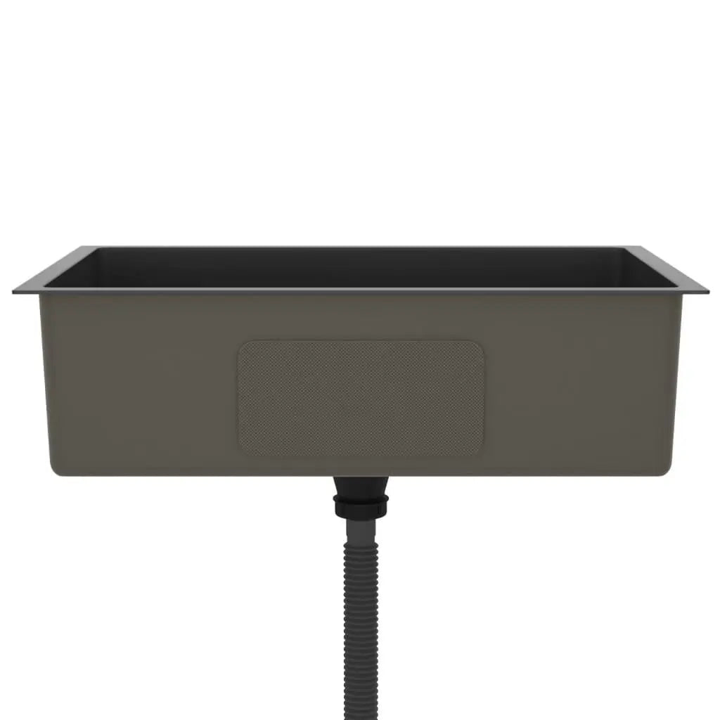 Handmade Kitchen Sink Black Stainless Steel at Set Shop and Smile