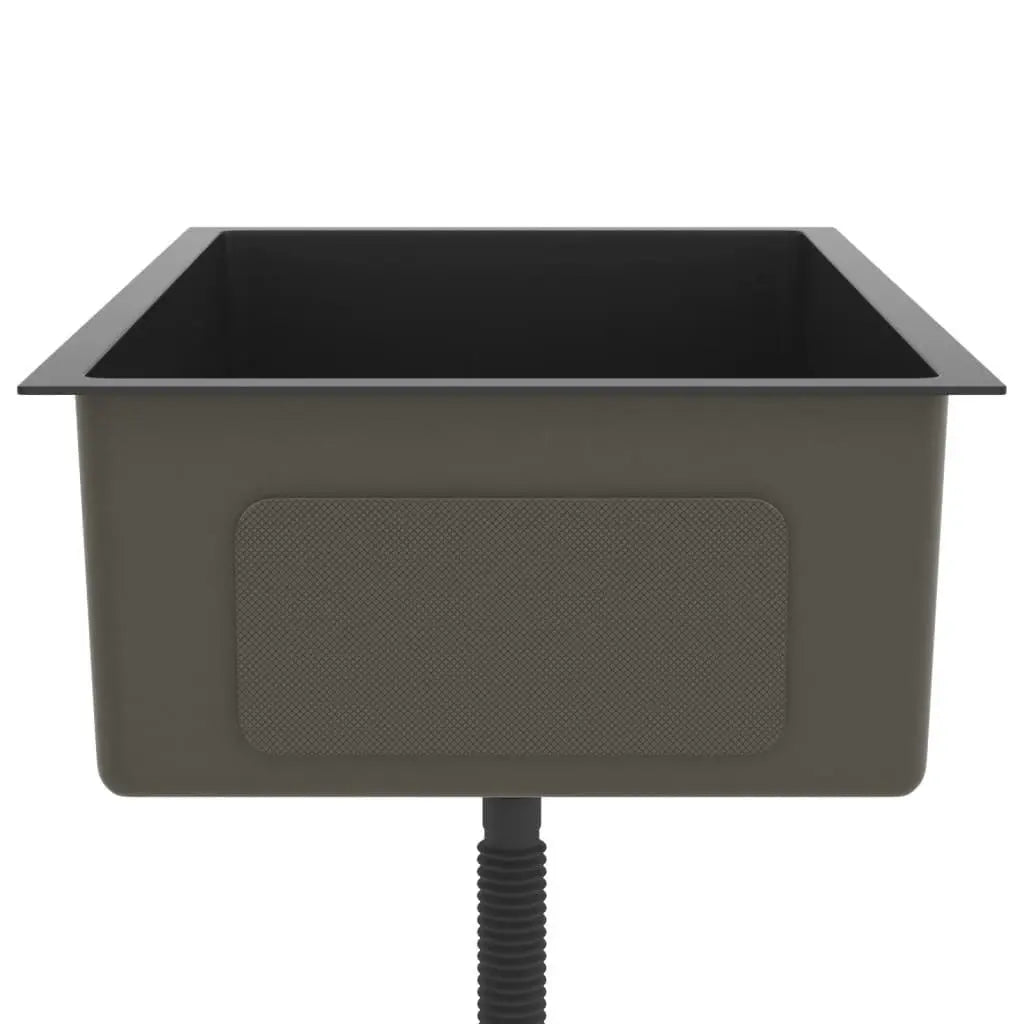 Handmade Kitchen Sink Black Stainless Steel at Set Shop and Smile