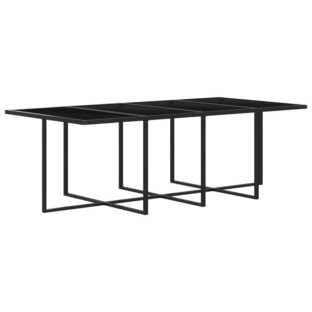 9 Piece Patio Dining Set with Cushions Poly Rattan Gray at Set Shop and Smile