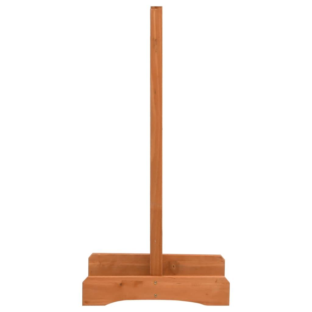 Garden Trellis Fence Orange 47.2"x23.6" Solid Firwood at Set Shop and Smile