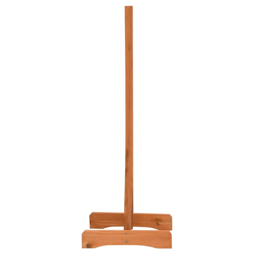 Garden Trellis Fence Orange 59.1"x31.5" Solid Firwood at Set Shop and Smile