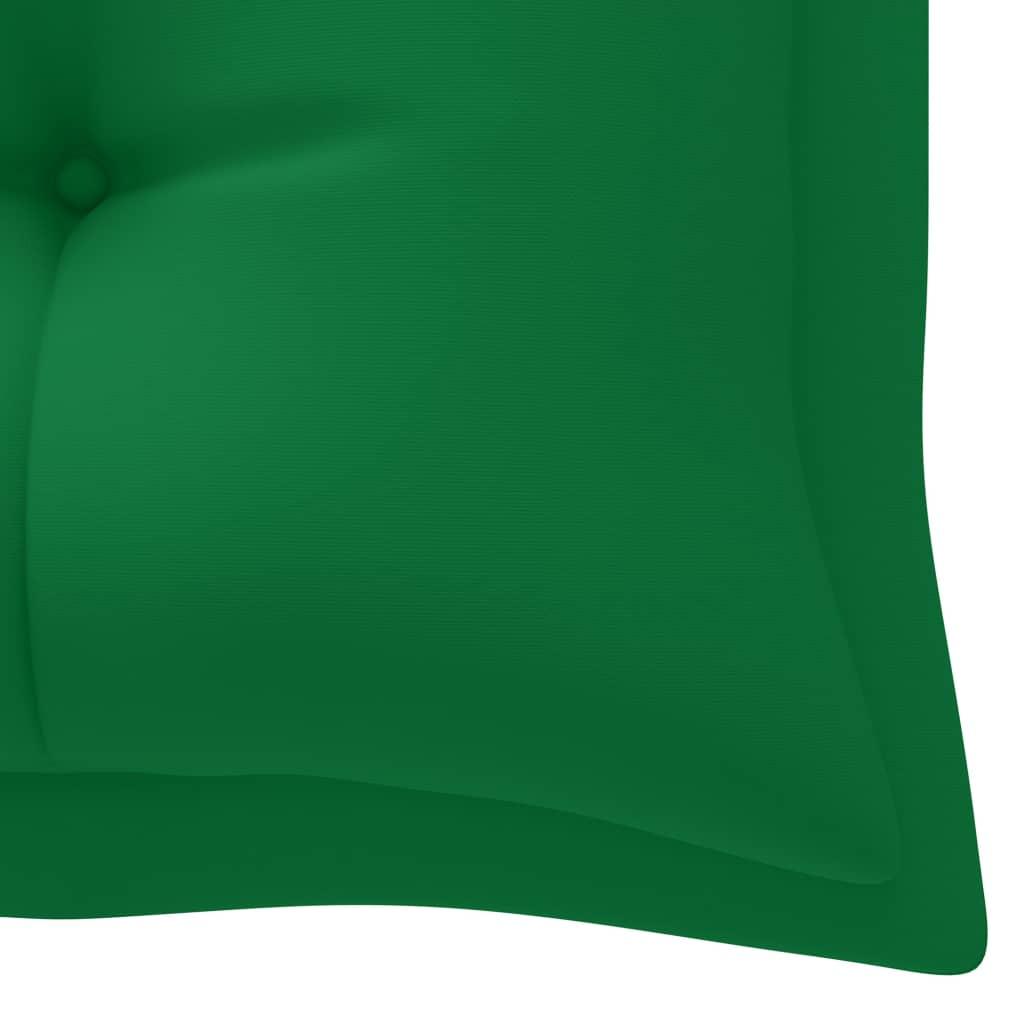 Garden Bench Cushion Green 70.9"x19.7"x2.8" Fabric at Set Shop and Smile