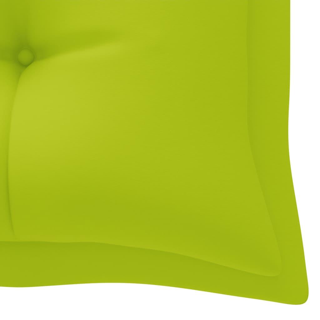 Garden Bench Cushion Bright Green 70.9"x19.7"x2.8" Fabric at Set Shop and Smile