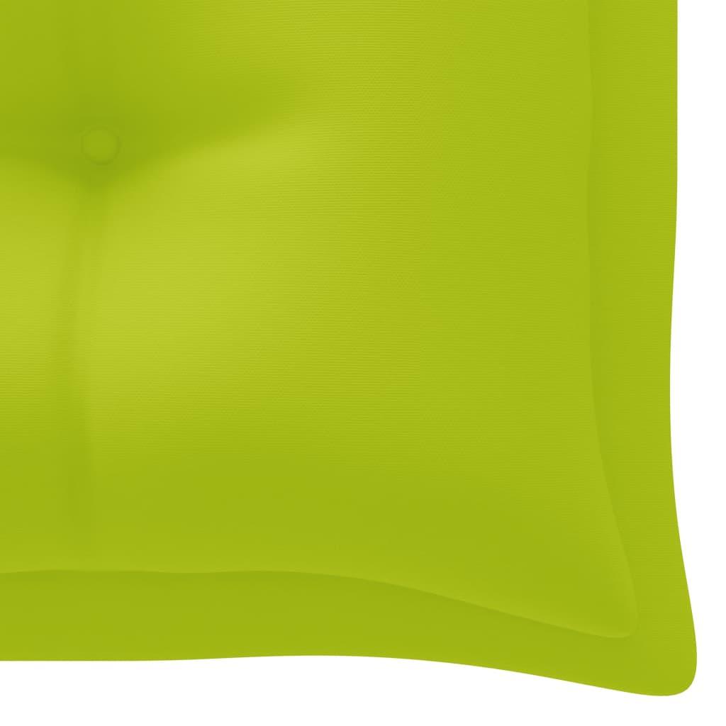 Garden Bench Cushion Bright Green 78.7"x19.7"x 2.8" Fabric at Set Shop and Smile