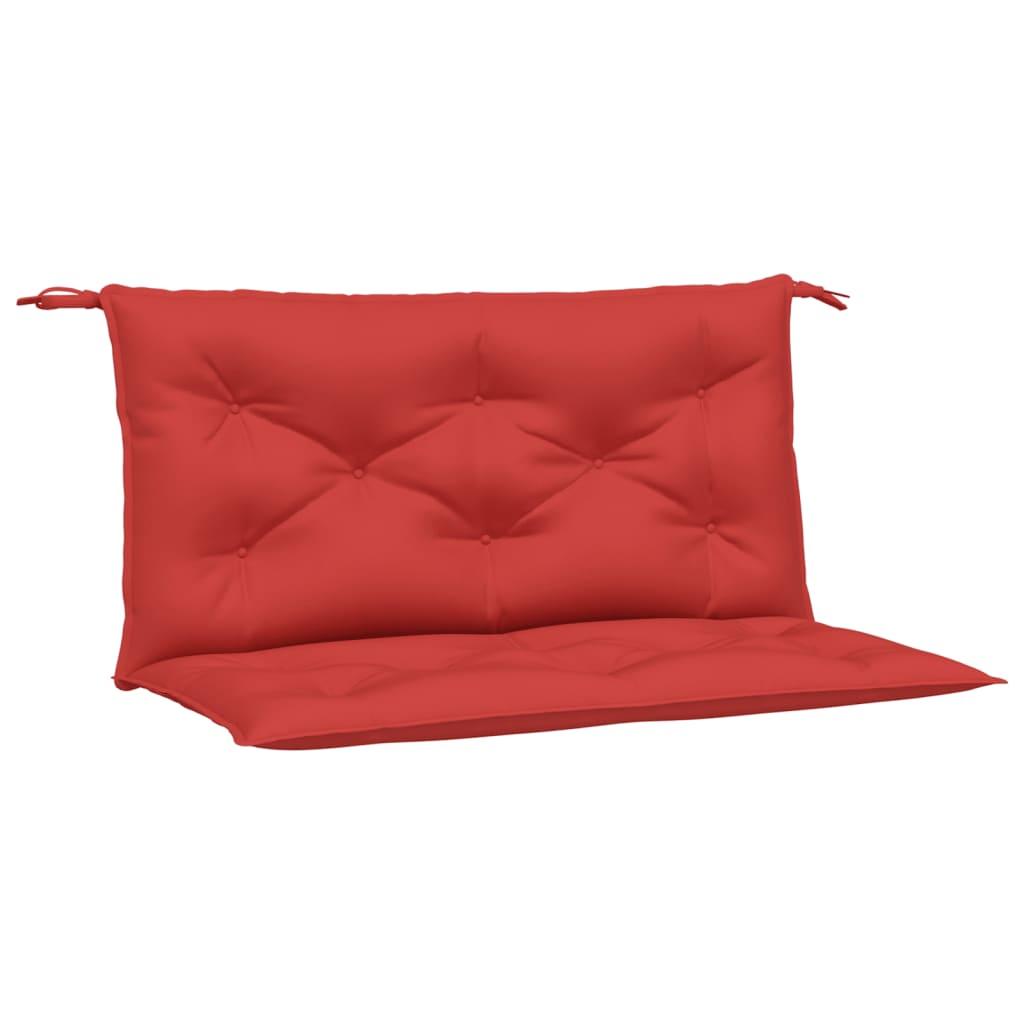 Garden Bench Cushions 2pcs Red 39.4"x19.7"x2.8" Oxford Fabric at Set Shop and Smile