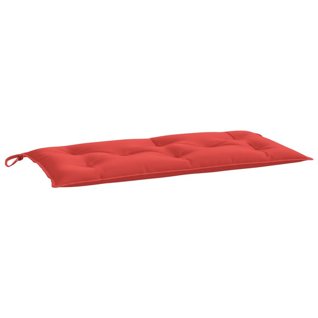Garden Bench Cushions 2pcs Red 39.4"x19.7"x2.8" Oxford Fabric at Set Shop and Smile