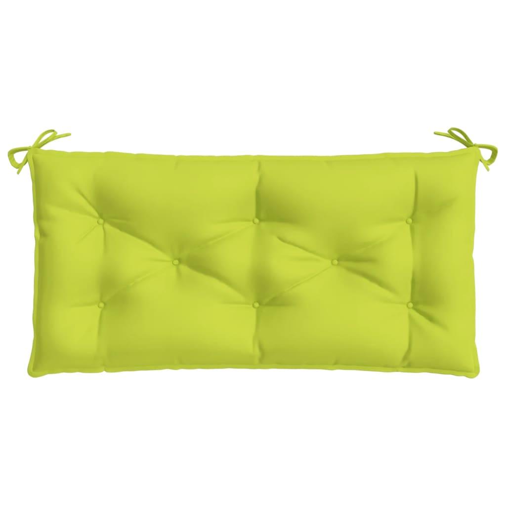 Garden Bench Cushions 2pcs Bright Green 39.4"x19.7"x2.8" Oxford Fabric at Set Shop and Smile