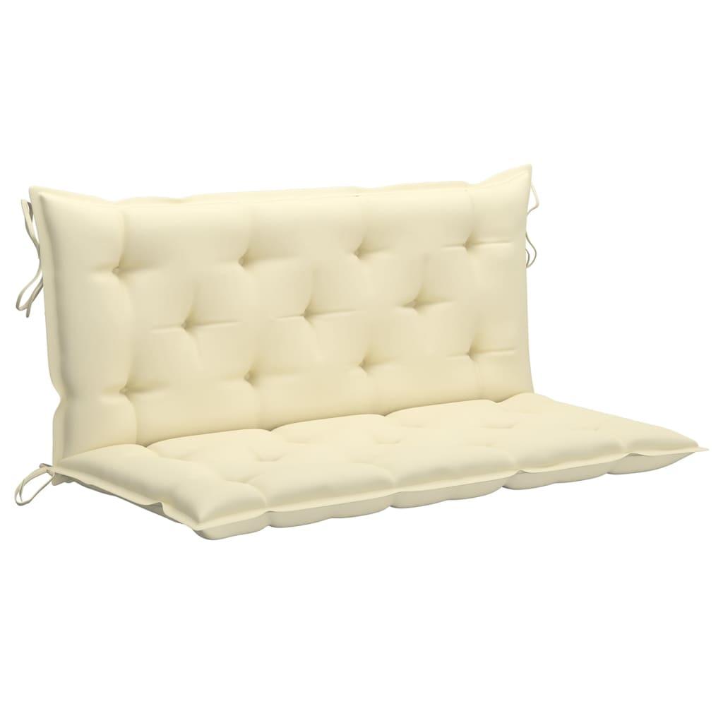 Cushion for Swing Chair Cream White 47.2" Fabric at Set Shop and Smile