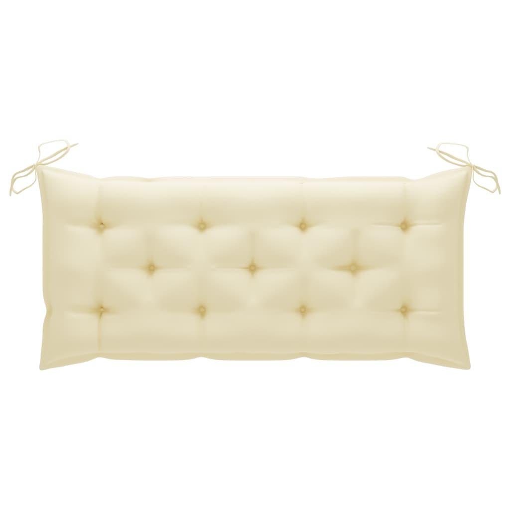 Cushion for Swing Chair Cream White 47.2" Fabric at Set Shop and Smile