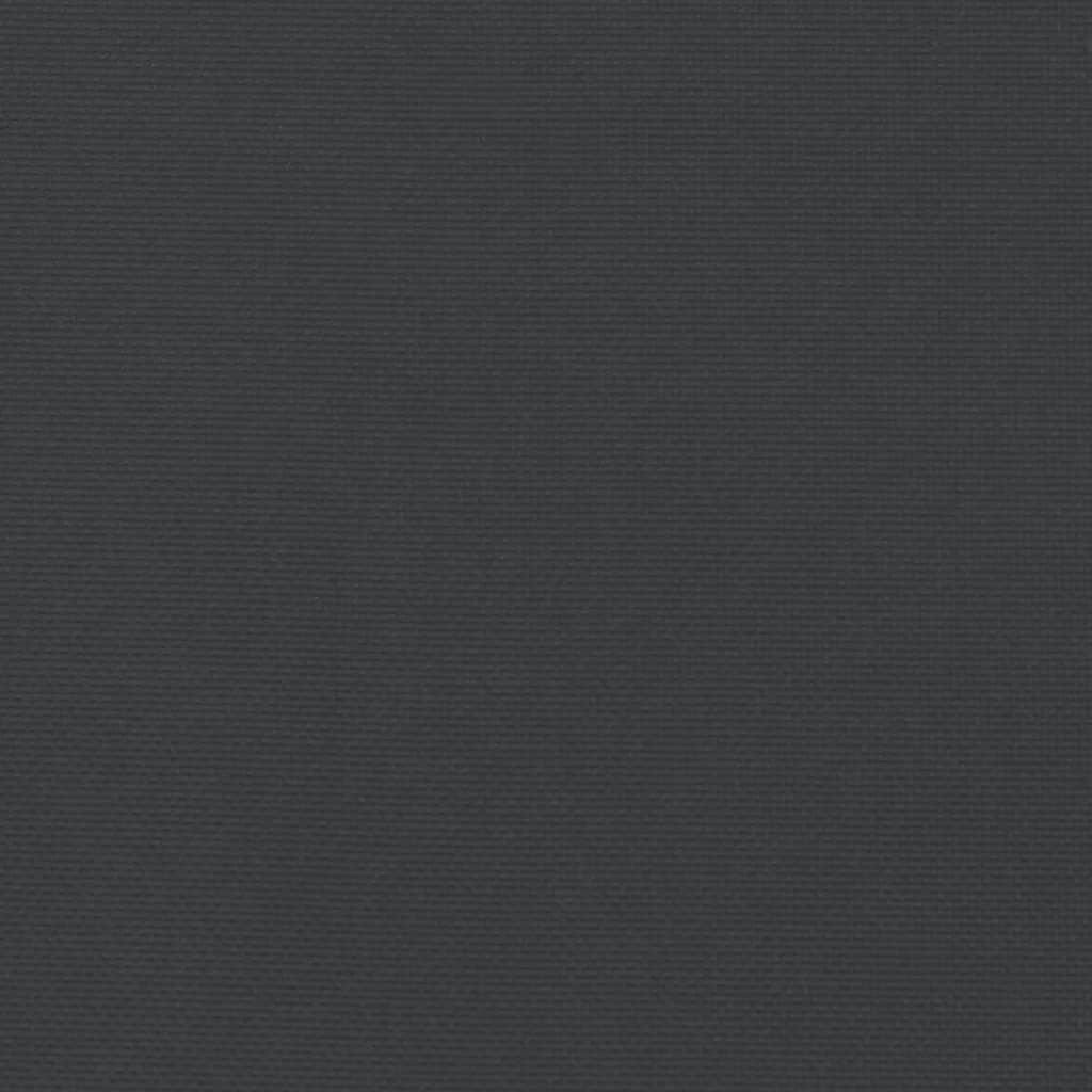 Garden Bench Cushions 2pcs Black 47.2"x19.7"x2.8" Oxford Fabric at Set Shop and Smile