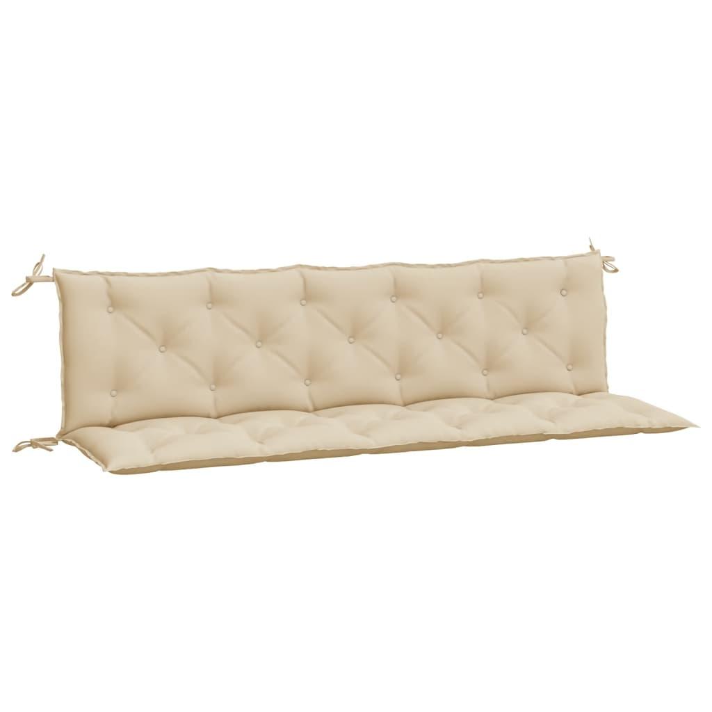 Garden Bench Cushions 2pcs Beige 70.9"x19.7"x2.8" Oxford Fabric at Set Shop and Smile