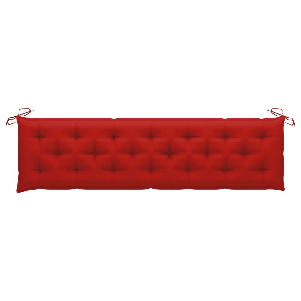 Cushion for Swing Chair Red 78.7" Fabric at Set Shop and Smile